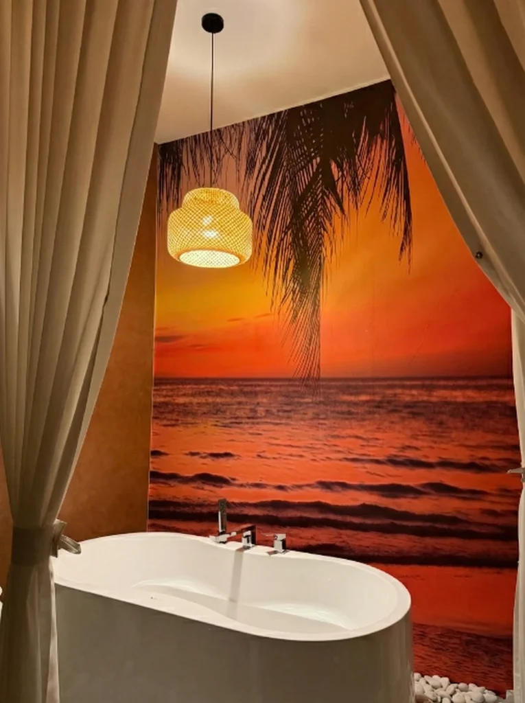 Sunset bath room - spa package