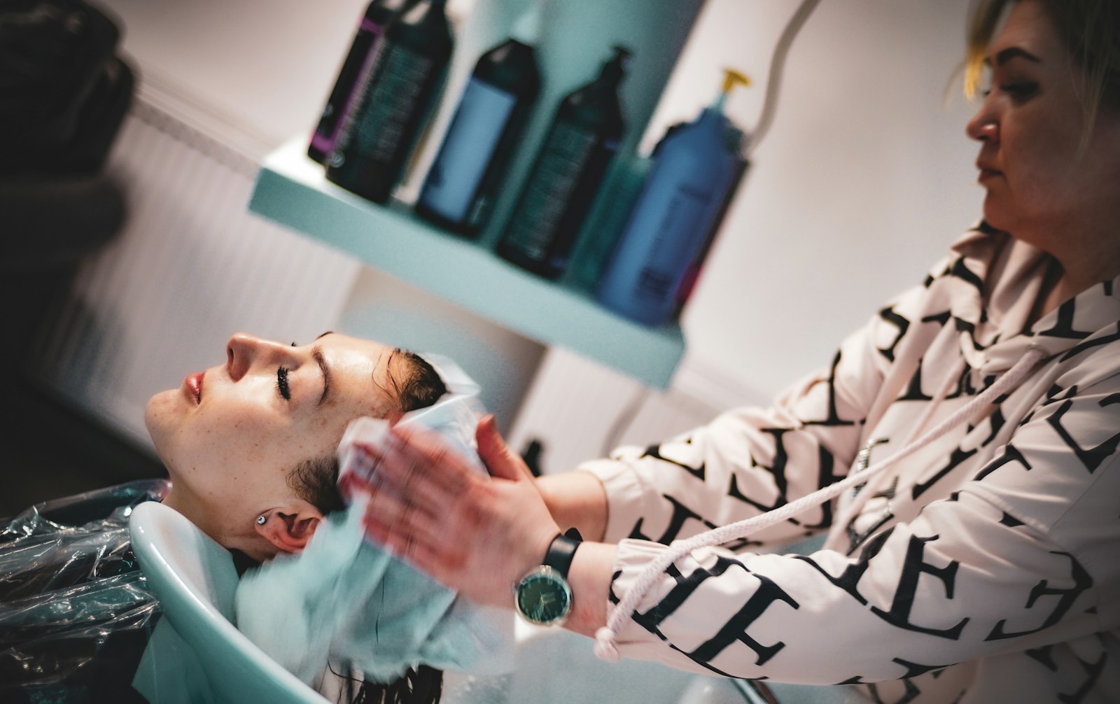 Hair spa cream bath treatment