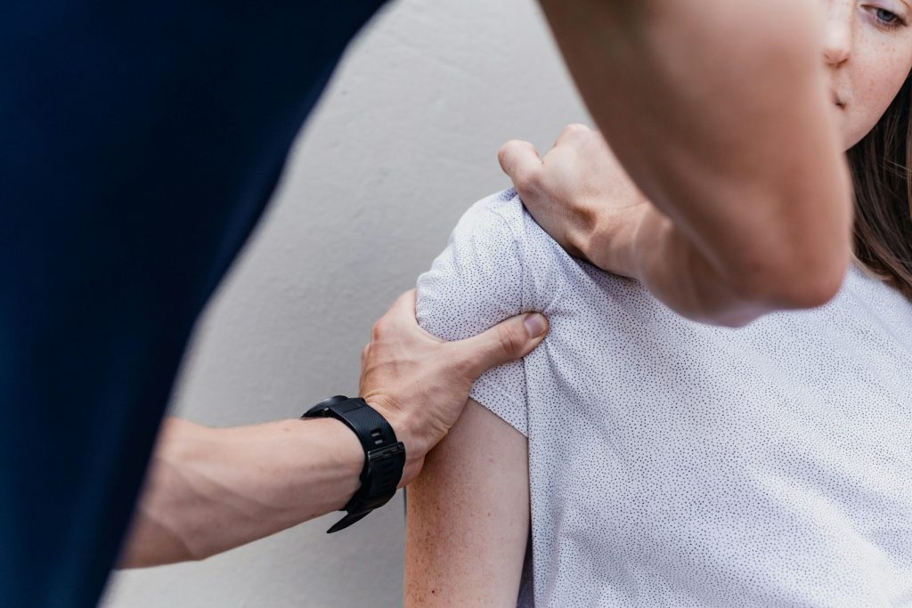 Shoulder and neck massage